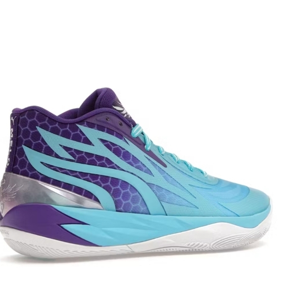Puma Lamelo MB.02 Blue/Purple Size 10.5M - Picture 4 of 4